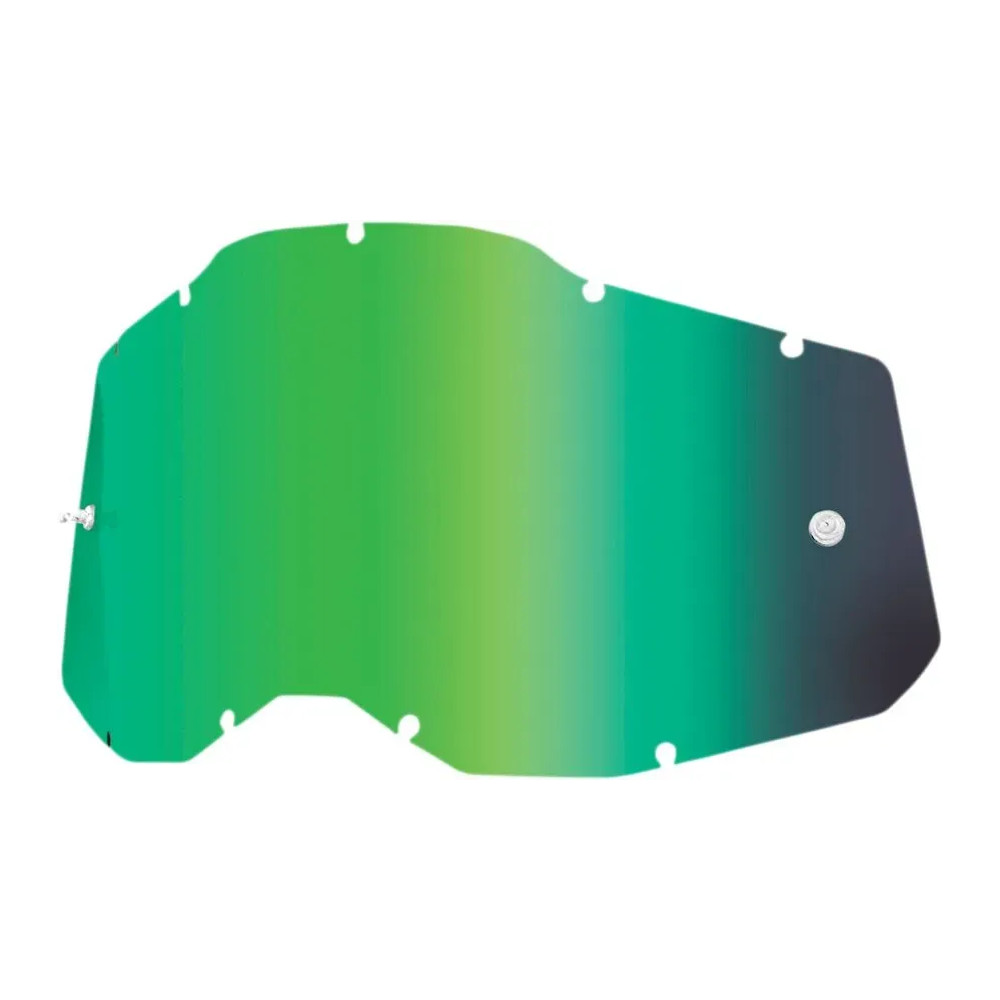 Accuri 2/Strata 2 Junior Goggle Lens — Fits Accuri 2 Junior and Strata 2 Junior, Mirror Green