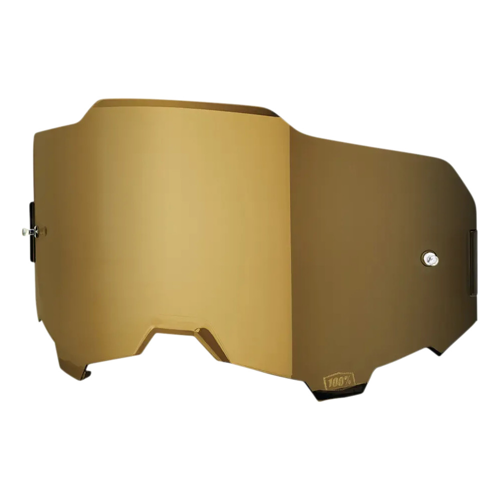 Armega Goggle Injected Lens — Fits Armega, ARmatic, Gold mirror, Adult