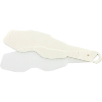 Accuri 2/Racecraft 2/Strata 2 Goggle Tear-Offs — 20 Pack, Clear, Fits Accuri 2/Racecraft 2/Strata 2