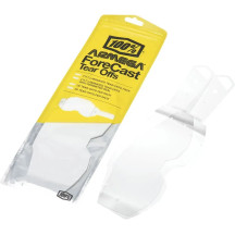 Armega Forecast Goggle Tear-Offs — 50 pack, Clear