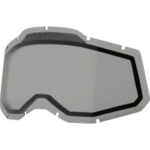 Accuri 2/Racecraft 2/Strata 2 Goggle Dual Pane Vented Lens — Adult, Smoke