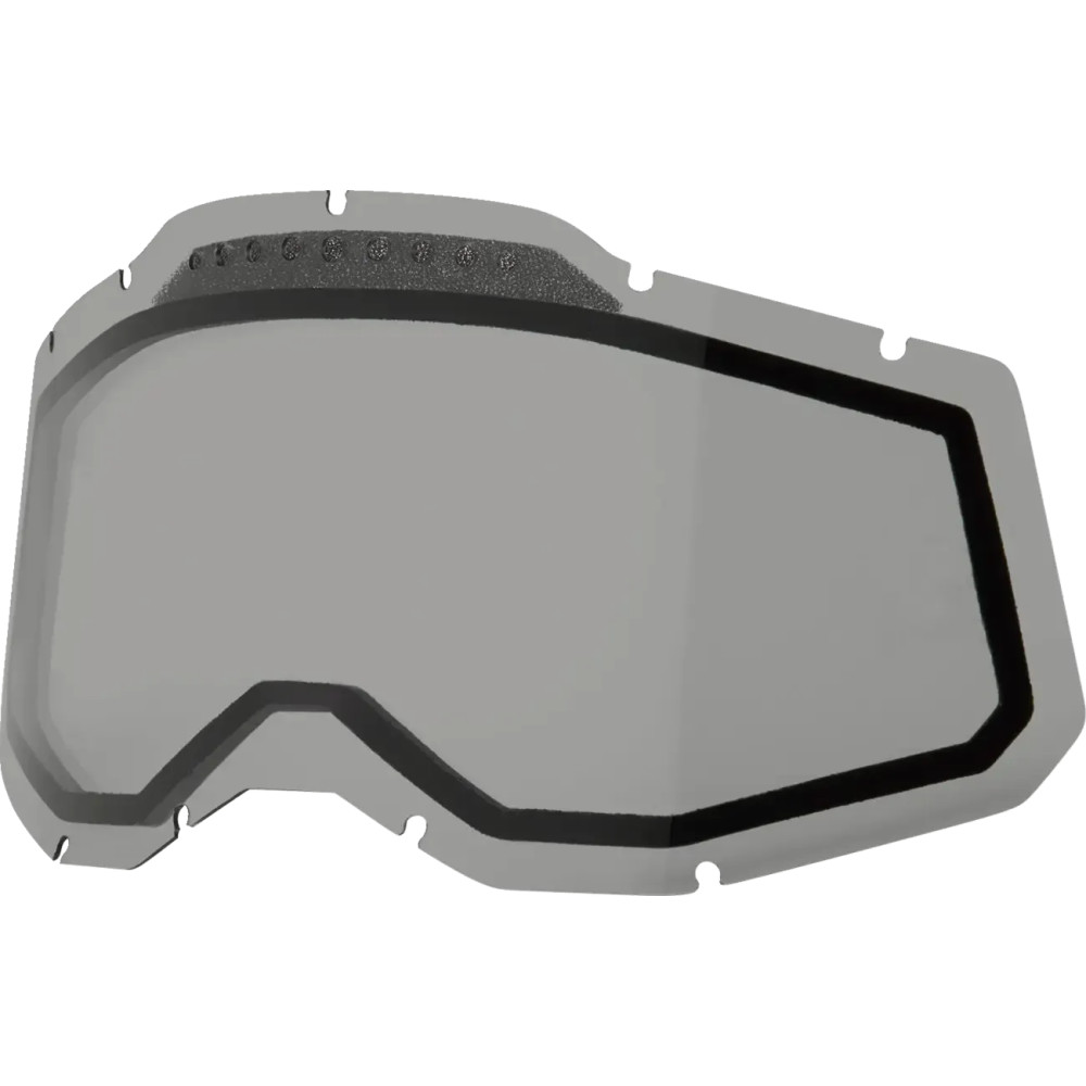 Accuri 2/Racecraft 2/Strata 2 Goggle Dual Pane Vented Lens — Adult, Smoke