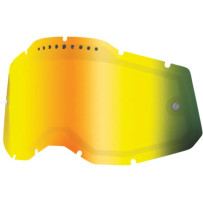 Accuri 2/Racecraft 2/Strata 2 Goggle Dual Pane Vented Lens — Mirror Gold, Adult