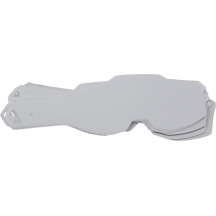 Tear-Offs réplica — compatible con Armega, paquete de 50, transparente