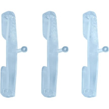 PowerBomb/PowerCore Goggle Tear-Off Strap Pins — 3-pack, Clear