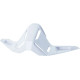 Protector de nariz para gafas PowerBomb — Blanco