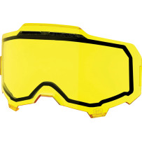 Armega Goggle Vented Injected Dual Pane Lens — Fits Armega, Yellow