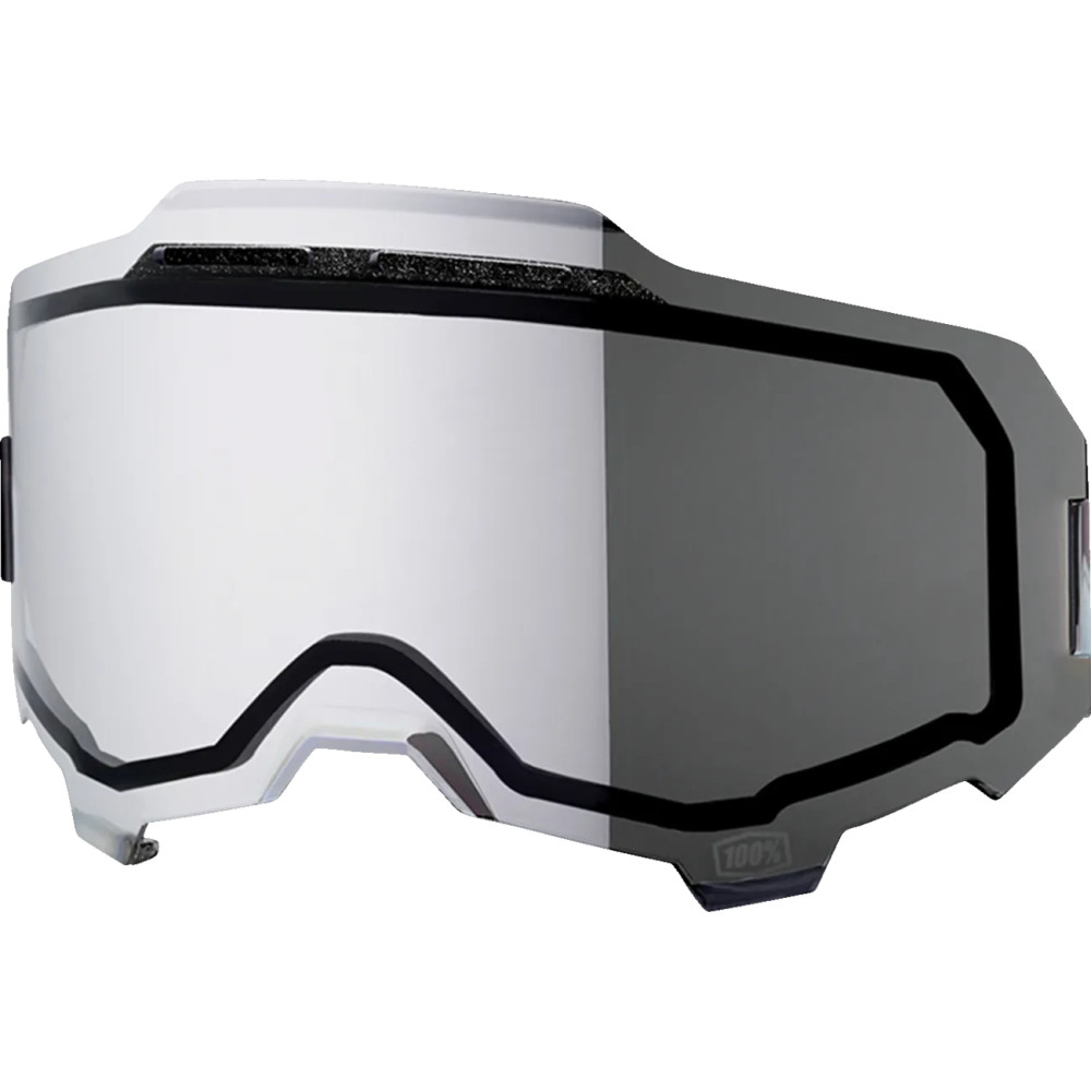Armega Goggle Vented Injected Dual Pane Lens — Adult, Mirror Silver, Armega, ARmatic