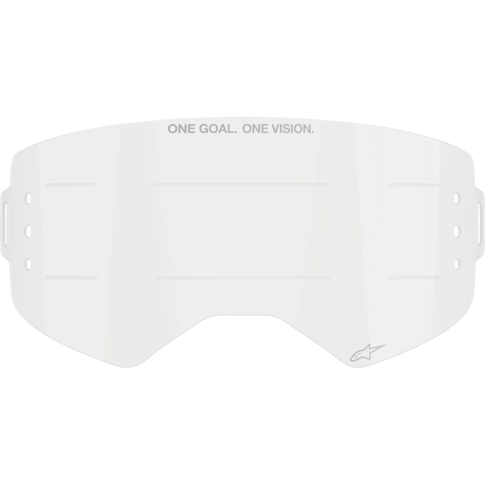 Lente Supertech Wide Vision con sistema roll-off — Adulto, Transparente