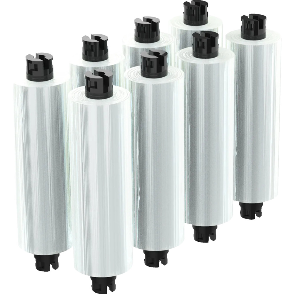 Pack de película roll-off Wide Vision — Compatible con Wide Vision, Transparente, 8 unidades