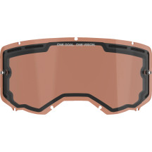 Lente de doble panel para gafas Vision 8/Vision 5/Vision 3 — Rojo