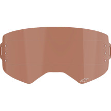 Lente roll-off para gafas Supertech Wide Vision — rojo Afterburn, compatible con Supertech Wide Vision