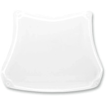 Sentinel Roost Deflector Clear Number Plate — One Size, Clear, Sentinel