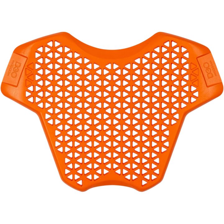 D3O® LP1 Protector de impacto de pecho — Talla única, naranja