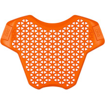 D3O® LP1 Chest Impact Protector — One Size, Orange