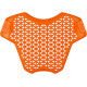 D3O® LP1 Protector de impacto de pecho — Talla única, naranja