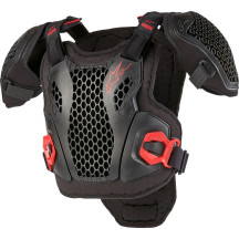 Youth Bionic Action Guard — S/M, Black, Red