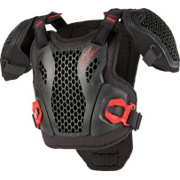Youth Bionic Action Guard — Size L/XL, Black/Red
