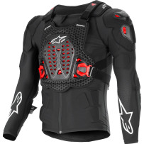 Chaqueta de protección Bionic XTR Plasma — L, negro, rojo, blanco