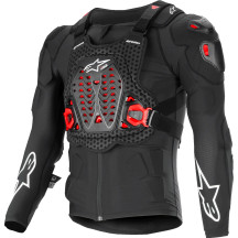 Chaqueta de protección Bionic XTR Plasma — XL, Negro/Rojo/Blanco