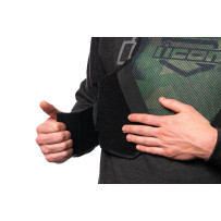 Chaleco Field Armor Softcore™ — S/M, Negro, Verde