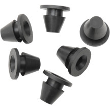 Side Cover Grommets — 6 Pack, Black