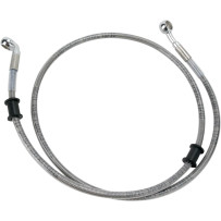 Stainless Steel Brake Line Kit — 110 cm (43-1/4"), front upper, without ABS