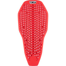 Nucleon Plasma Full Back Protector Insert — L, Black/Red