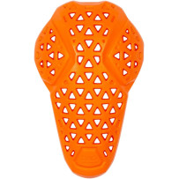 D3O® LP1 Knee Impact Protectors — One Size, EN 1621-1:2012 Level 1, Orange