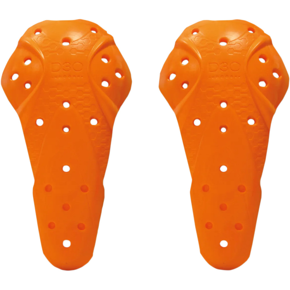 Protectores largos de rodilla D3O® T5 Evo — Talla única, Rodilla, Par, Naranja