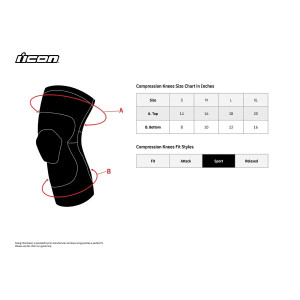 Field Armor™ Compression Knee Guards — Size S, Black