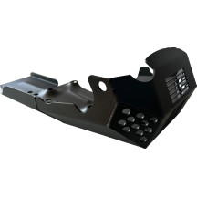 Skid Plate Aluminum — Black