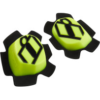 Cloverleaf 2 Knee Pucks — Black, Hi-Vis Yellow, Pair
