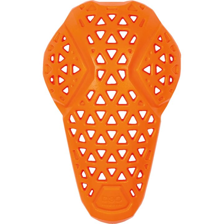 Protectores de impacto de rodilla D3O® LP1 Compact — Talla única, Naranja