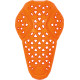 Protectores de impacto de rodilla D3O® LP1 Compact — Talla única, Naranja