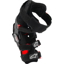 Rodilleras RK-7 Plasma — M, Negro, Rojo