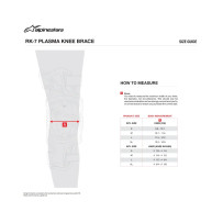 RK-7 Plasma Knee Braces — XL, Black