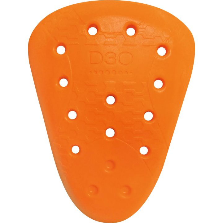 D3O® T5 Evo Protectores de impacto de cadera — Talla única, Naranja, EN 1621-1:2012 Nivel 1