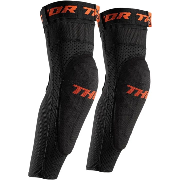 Protectores de codo Comp XP — S/M, Negro, Naranja