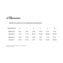 Paragon Plus Elbow Protectors — XL, Black