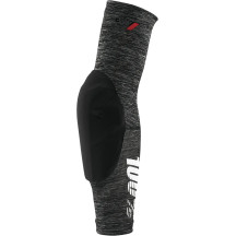 Teratec Elbow Guards — Size L, Black, Heather Gray