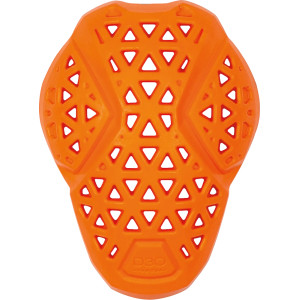 D3O® LP1 Compact Shoulder Impact Protectors — One Size, Orange, EN 1621-1:2012 Level 1