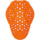 D3O® LP1 Compact Shoulder Impact Protectors — One Size, Orange, EN 1621-1:2012 Level 1