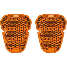 D3O® Ghost Shoulder & Hip Impact Protectors — Adult, Pair, Black/Orange