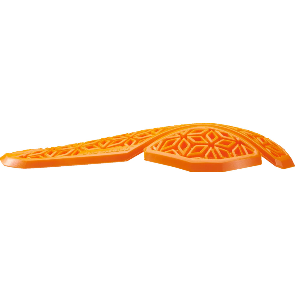 D3O® Diablo L1 Knee/Elbow Guards — Adult, Orange, Pair