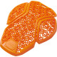 D3O® Diablo L1 Shoulder Guards — EN 1621-1 Level 1, Adult, Orange