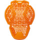 D3O® Diablo L2 Shoulder Guards — EN 1621-1:2012 Level 2, Orange