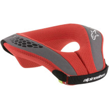 Youth Sequence Neck Roll — S/M, Red