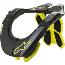 Soporte cervical Bionic Tech 2 — XS-M, Amarillo fluorescente/Negro