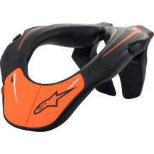 Youth Neck Support — One Size, Black, Orange